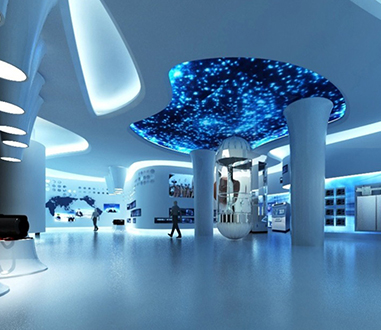西子联合展示厅—毕加展览科技企业展厅设计