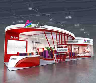 纺织展展厅设计：2020上海国际纺织供应链工业博览会
